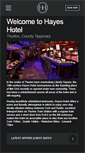 Mobile Screenshot of hayeshotel.ie